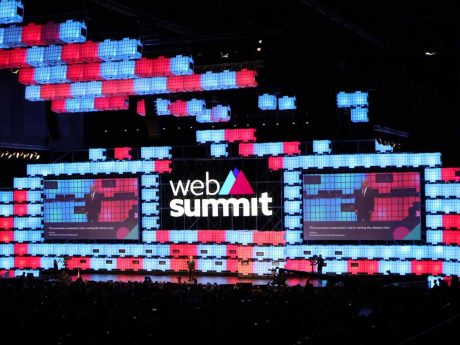 WebSummit Al Gore on Stage